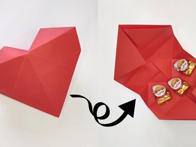Origami SURPRISE HEART | How to make a paper surprise heart