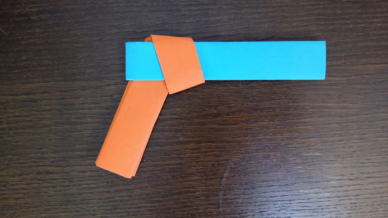 Paper Gun Making. Easy Origami Gun Making