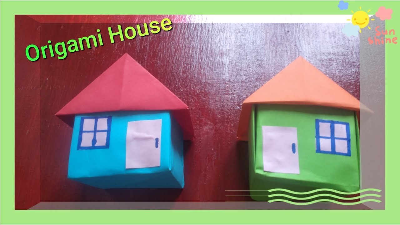 Paper House for Kids. || How to make Easy House with Paper.