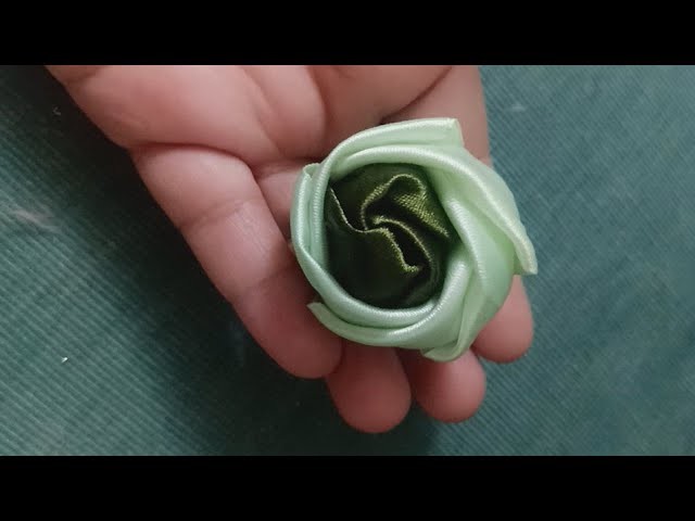 Ribbon Rose Making -Rose Making Trick -Easy Ribbon Rose Making Tutorial @Bushra Malik