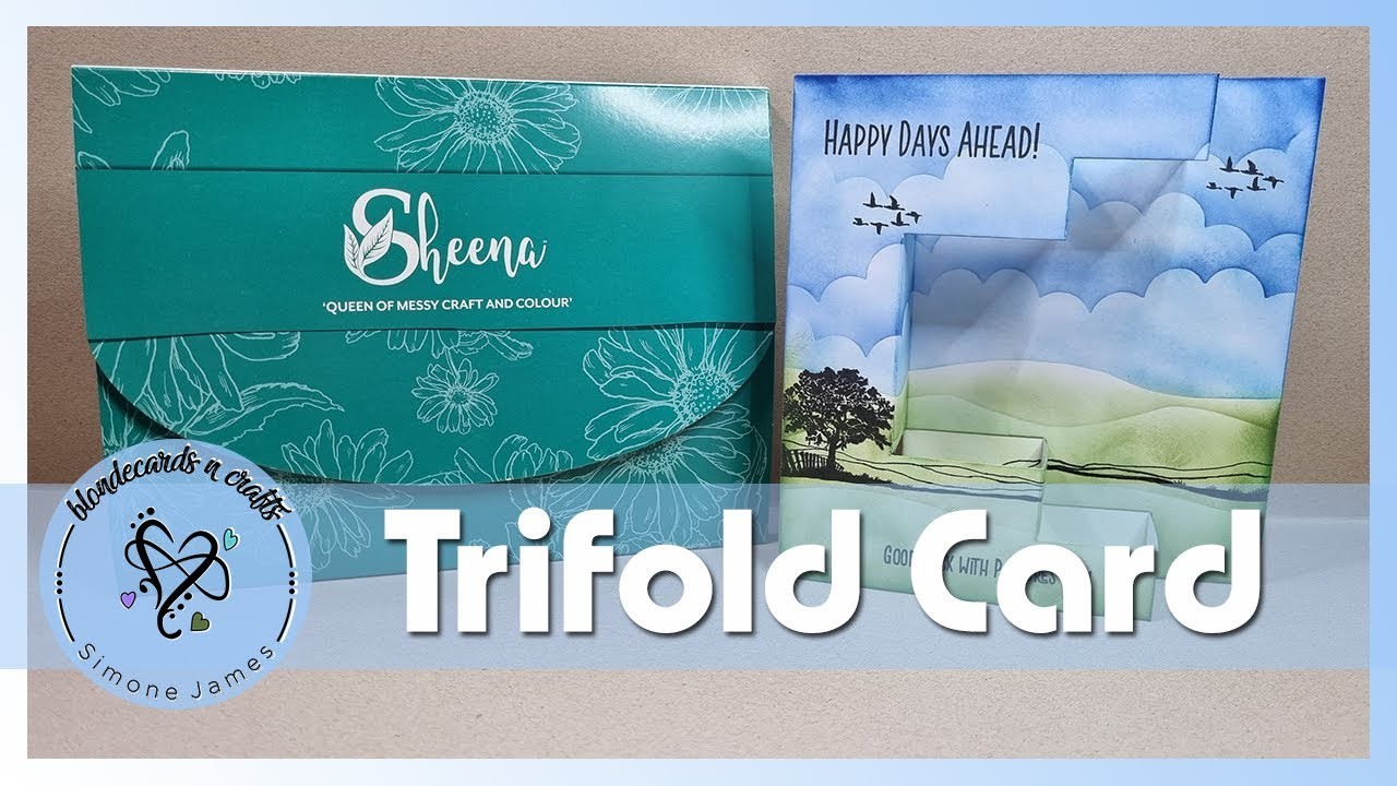 Trifold Card | Papercraft Society Box 40 | Made to Surprise - Showstopper card