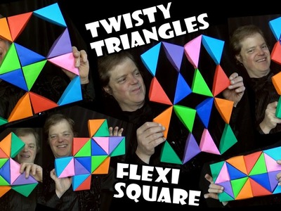 Twisty Triangles ???? Flexi Square ???? Modular Origami