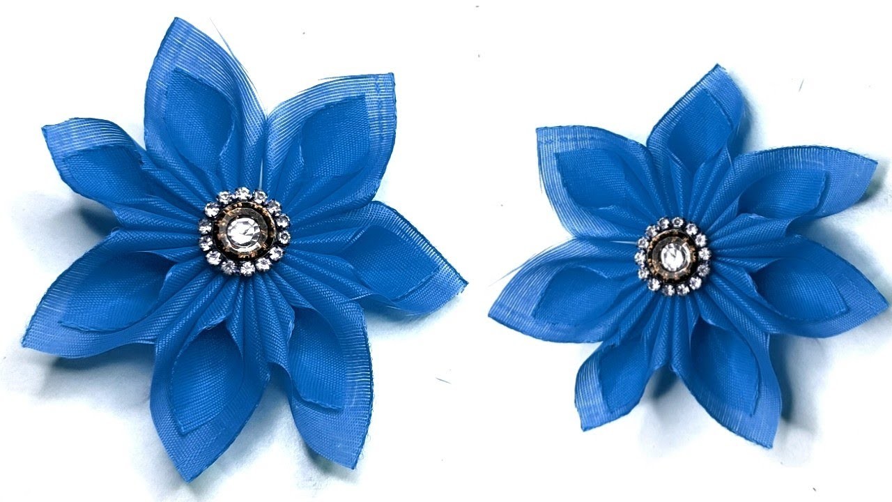 Unique Fabric Flower DIY. Tailor Buddy