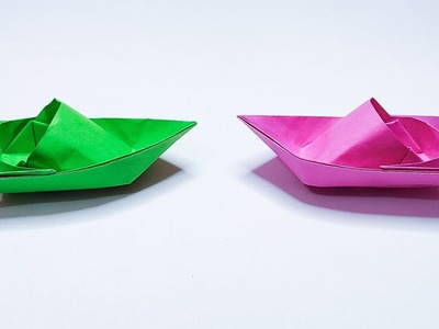 Very easy ! how to make  paper boat part 3 #diy #origami #paperboat #boat #ship #papercraft #howto