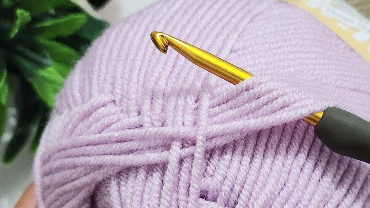 WONDERFUL! Simple and easy crochet pattern tutorial. Crochet stitch