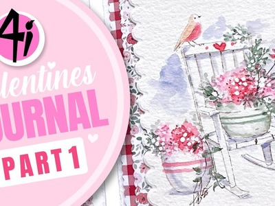 Ai Watercolor - Valentines Journal - Part 1