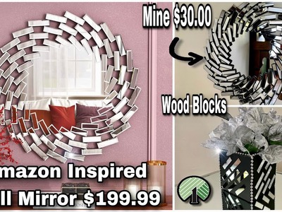Amazon Inspired Easy Wall Mirror DIY || Dollar Tree DIY's