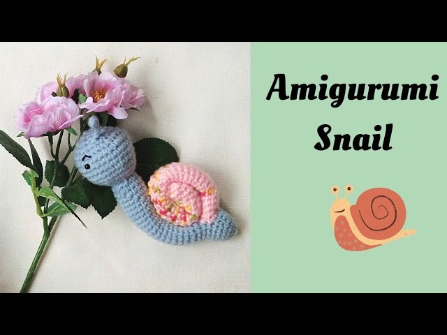 Amigurumi Snail ????????.easy pattern #crochet #snail