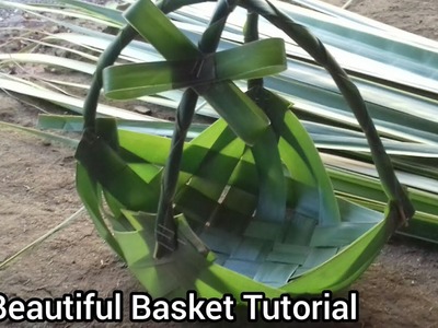 DIY Coconut Leaf Basket: Easy and Beautiful Coconut Leaf Craft
