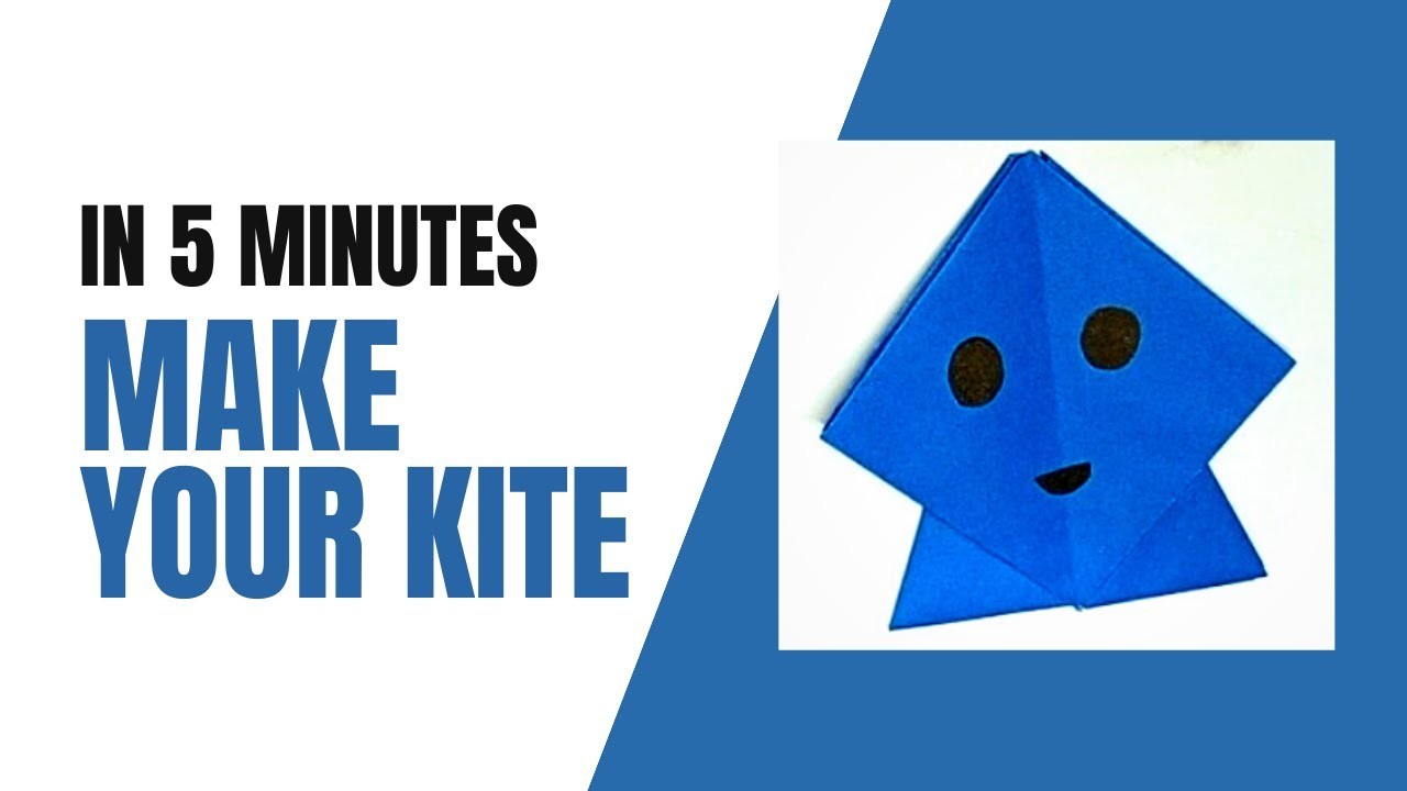 Easy Origami Paper Kite | How To Make Paper Kite | Easy Paper Kite Making