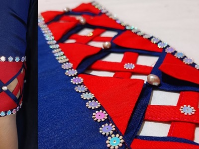 Ek Dam Naya Trending Sleeves Design | Ek Baar Jaroor Try Kare | cutting and stitching tutorial