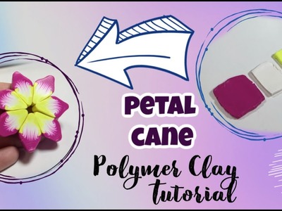 Flower Petal Cane - Polymer Clay tutorial 2023