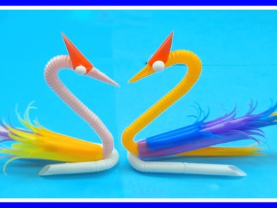 How I made a swan out of straws || Anh Tam Creative