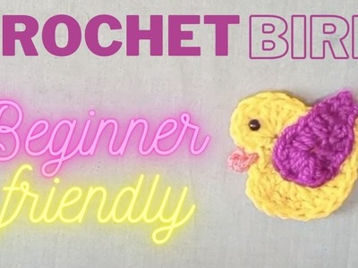 How to crochet bird | crochet bird tutorial | bird crochet 2023