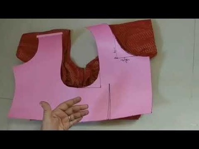 How to make 32 size blouse paper cutting easy method still my    Rani G Tutorials