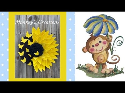 How to Make a Summer Decor Wreath | Easy DIY Flower Wreath | Spring Craft | Live Replay