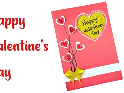 How to Make Happy Valentines Day Card.DIY Valentine Cards.Easy Crafts