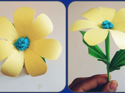 How to make Jasmine flowers from paper || Jasmine flowers making with paper|| Easy paper Crafts