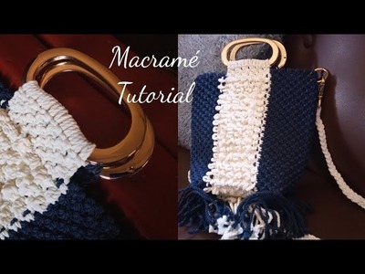 How to make macrame bag. Easy to make tutorial - Beginners guide #magnificalcorecraft