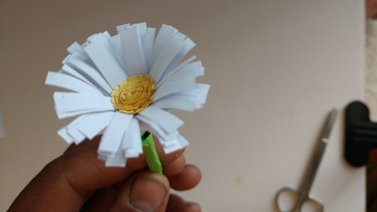 How to make Paper flower || How to make flowers with paper || easy paper crafts