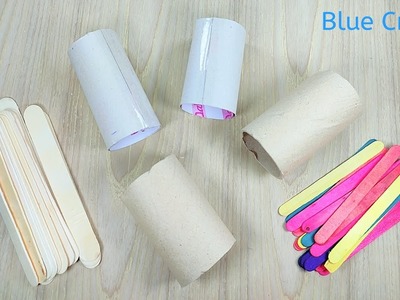 How To Recycle Empty Tissue Roll | Best Out Of Waste Material Craft | Easy DIY Projects
