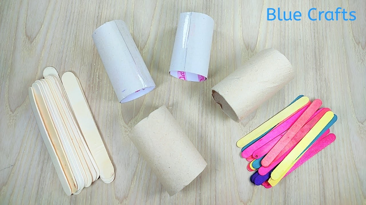 How To Recycle Empty Tissue Roll | Best Out Of Waste Material Craft | Easy DIY Projects