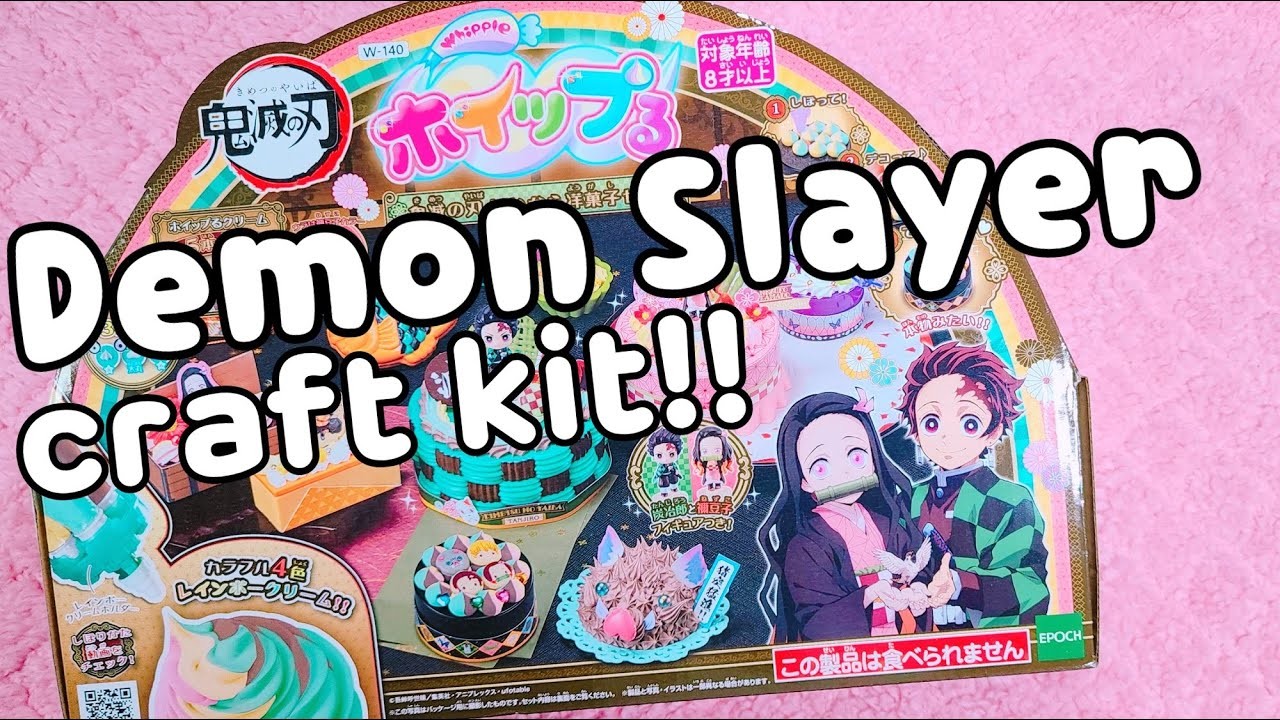 Kimetsu no Yaiba Crafts!? A Demon Slayer Themed Decoden Kit-- So Many Cute Character Whipple Cakes!