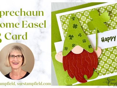 Leprechaun Gnome Easel Card