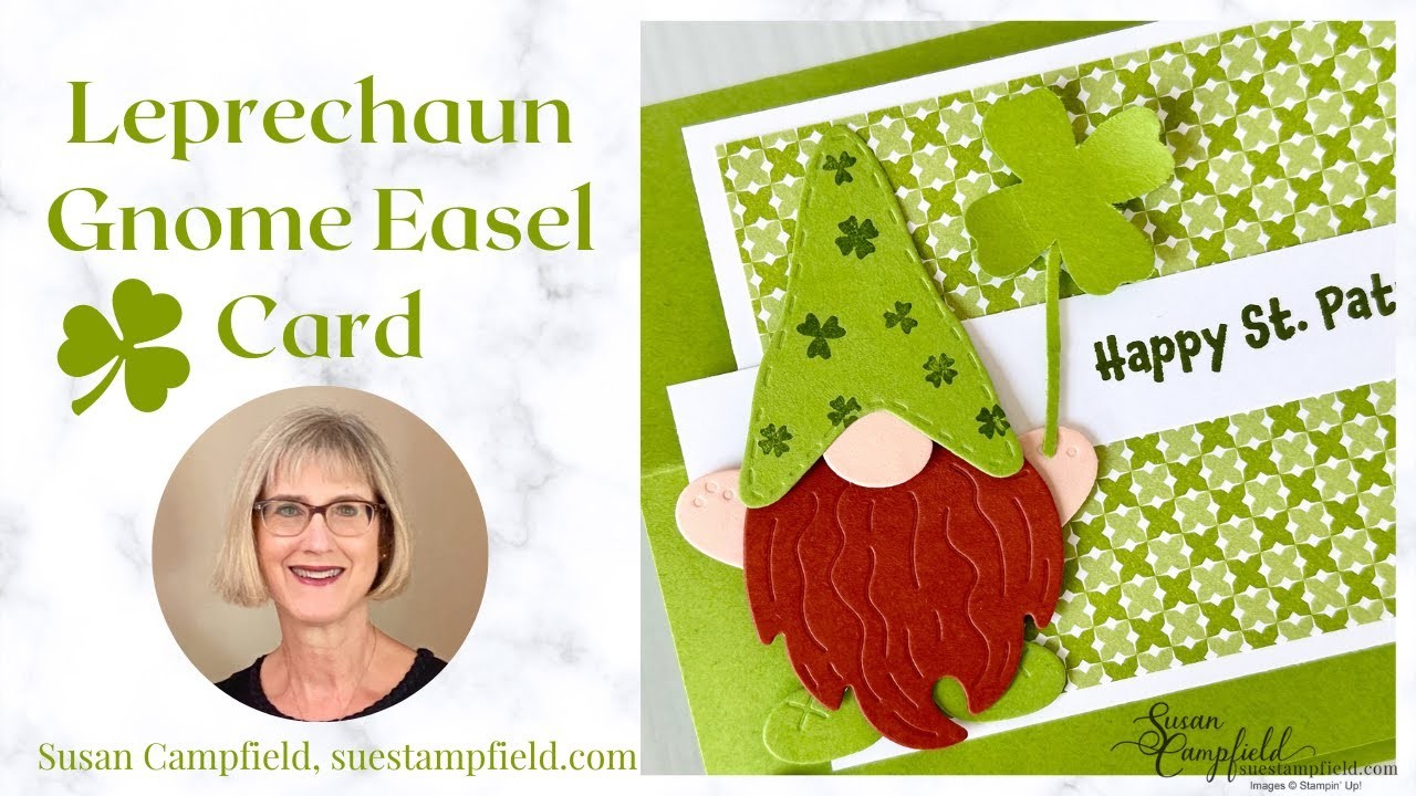 Leprechaun Gnome Easel Card