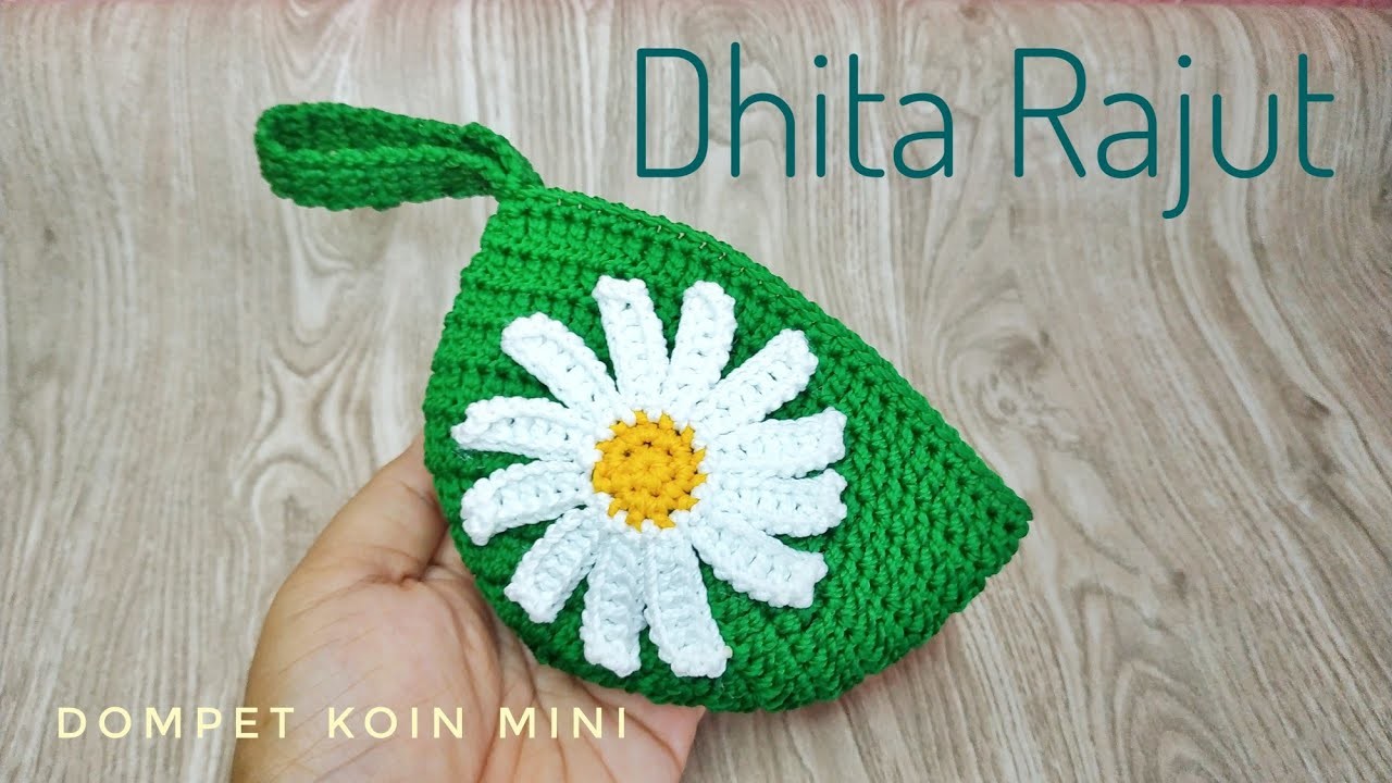 Mini crochet purse ( subtitle). crochet tutorials