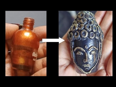 Nail Polish bottel crafts || Buddha statue ||DIY art