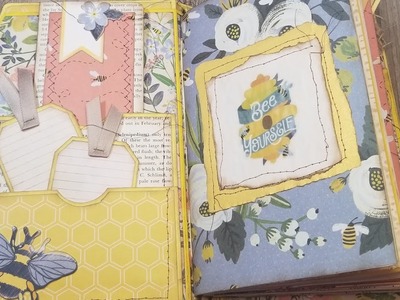 P2: Craft With Me! A New File Folder Journal!!  Part 2: Constructing the Cover and Flips
