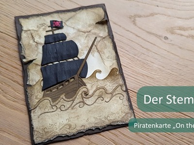 Piratenkarte On the Ocean | Der Stempler ~ Stampin Up!