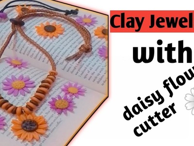 Polymer clay daisy flower tutorial || clay jewellery || making so easy || FK Arts & Craft