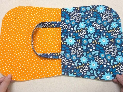 Sewing tote bags in an unusual way ???? Simpler than you think
