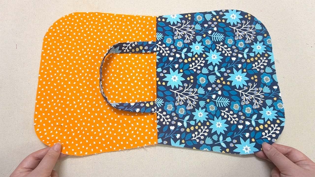 Sewing tote bags in an unusual way ???? Simpler than you think