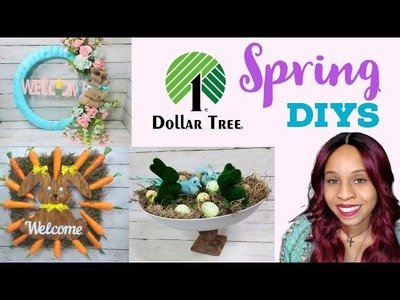 ???? SPRING. EASTER DIY PROJECTS ???? | Easy spring crafts using dollartree products. #springdecor