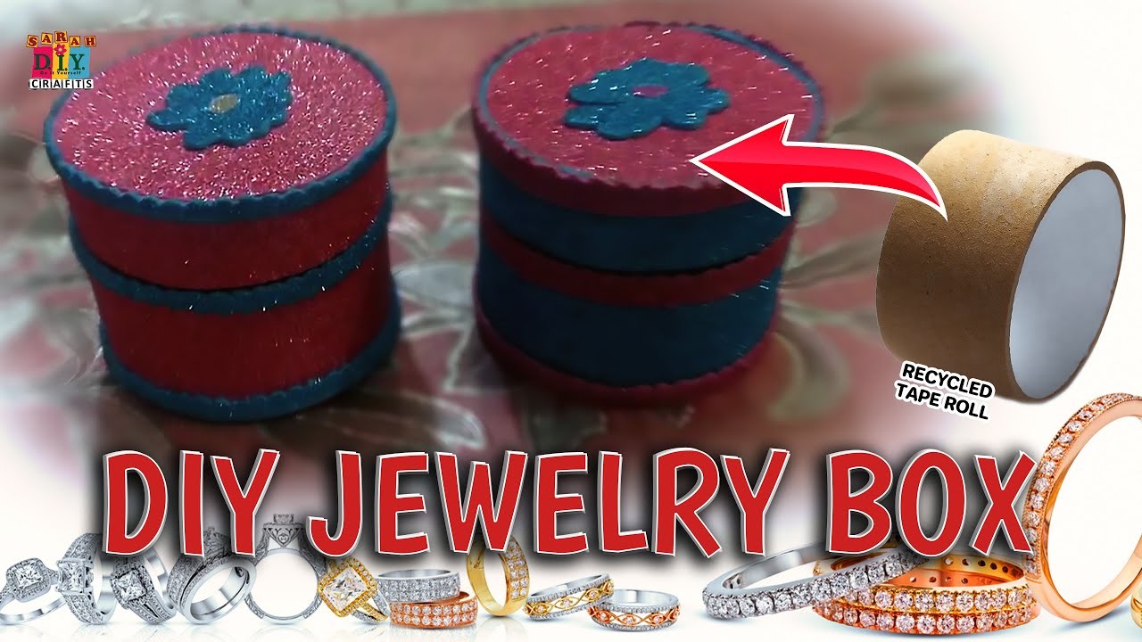 Transform a Simple Tape Roll into a Stylish Jewelry Organizer with this Easy DIY Tutorial