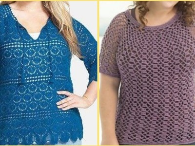 Últimas #Trendy Blusa de ganchillo.diseños de tops# ideas para niñas.dise tops # knitting  patterns