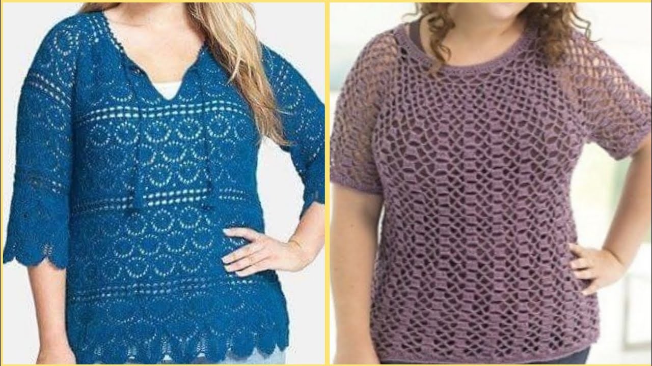 Últimas #Trendy Blusa de ganchillo.diseños de tops# ideas para niñas.dise tops # knitting  patterns