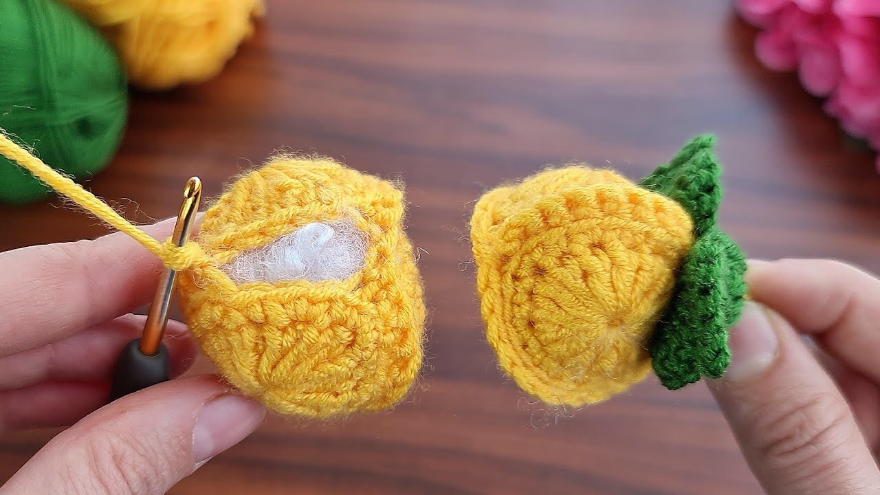 Wow !! Super easy, very useful crochet keychain ,pincushion. sell and give as a gift.????