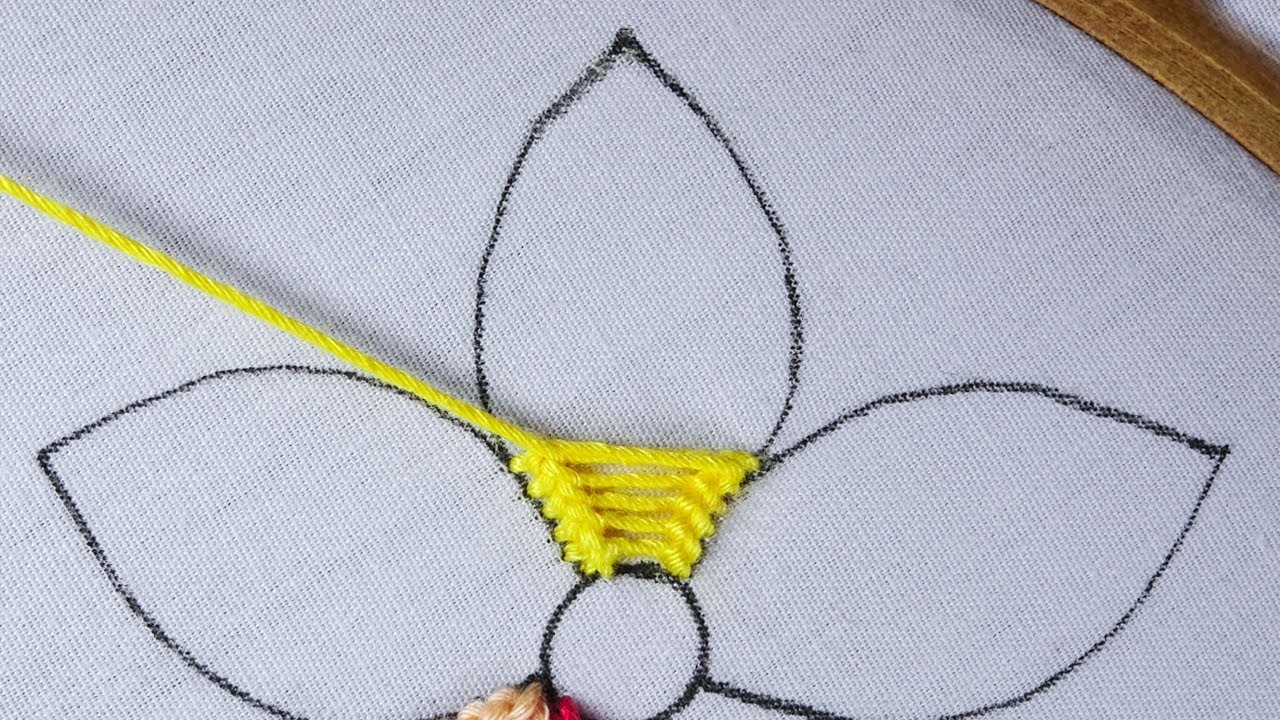 All new exclusive flower design with easy sewing stitch tutorial for beginners