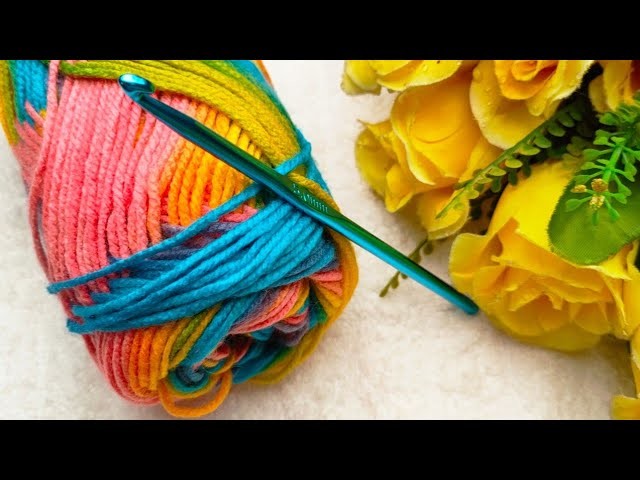 Crochet flower So beautiful crochet for beginners #crochet #knitting