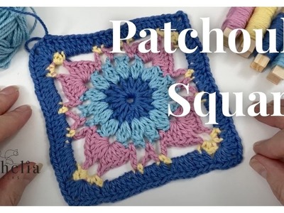 Crochet This New Granny Square. The Patchouli Square. Square Make And Create Series