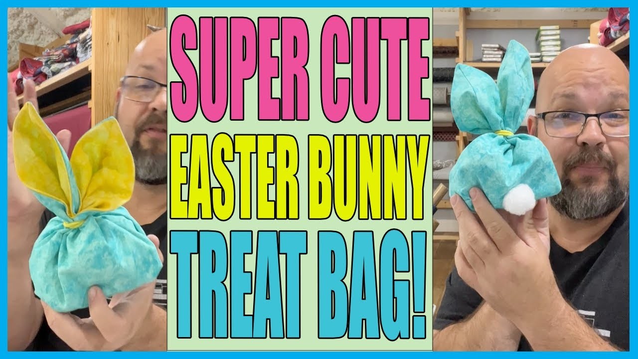 Cute Bunny Treat Bags for Easter - FULL TUTORIAL w. TIPS!