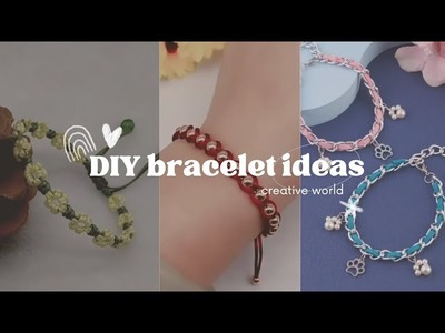DIY bracelet ideas at home @Artdiyz9566