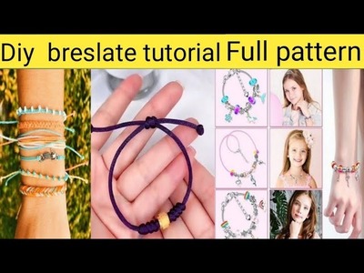 Diy handmade breslate with pearl.bracelet.jewellery.crafted.Homemade tutorial.ayesha crafted ideas