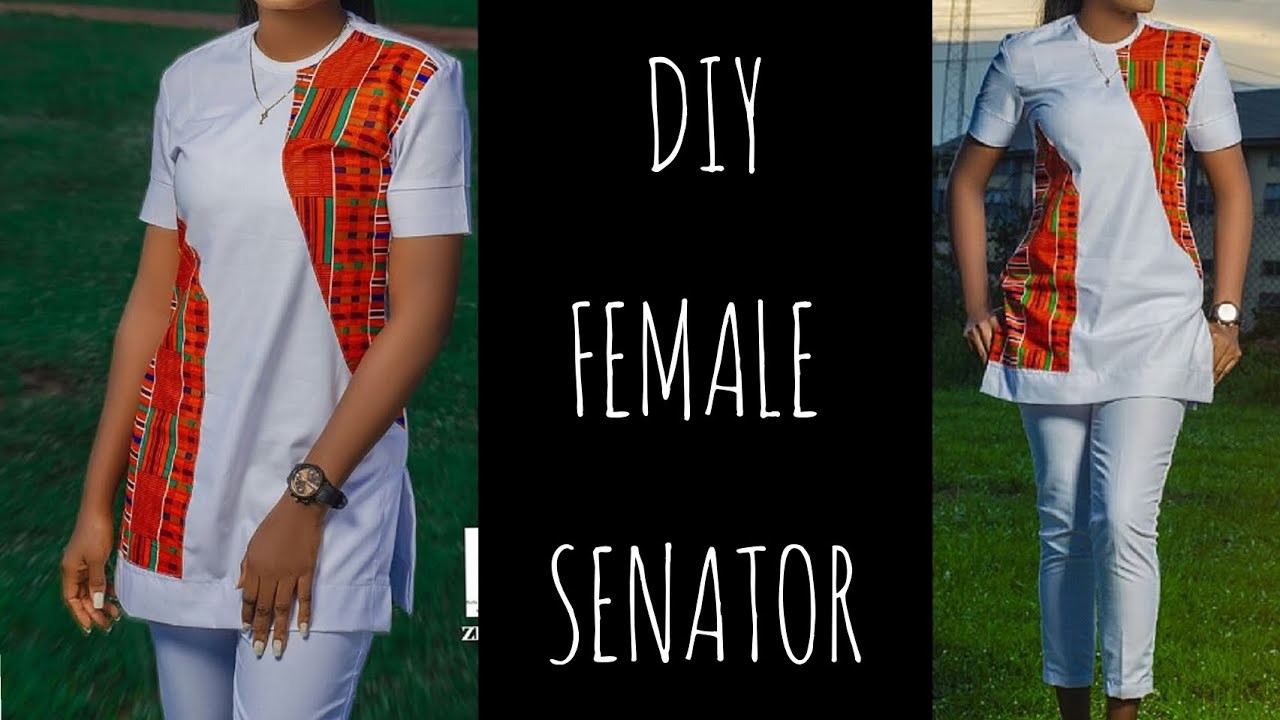 How to cut and sew a female senator *beginner friendly tutorial *