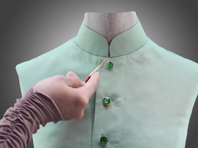 How To Design A Beautiful Women’s Collar⭐️Sewing Techniques