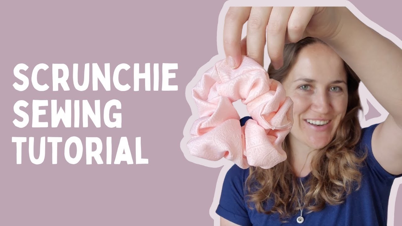 How to make a SCRUNCHIE - Sewing Tutorial